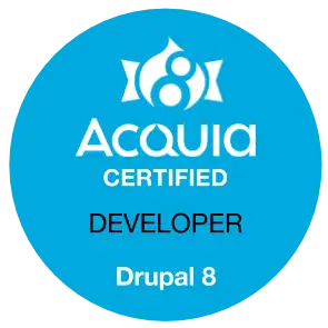 Certified Drupal Developer